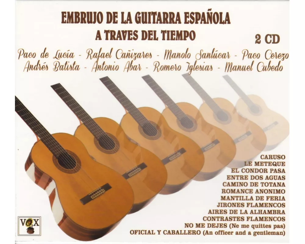 Embrujo De La Guitarra Espa¤ola A Traves Del Tiemp