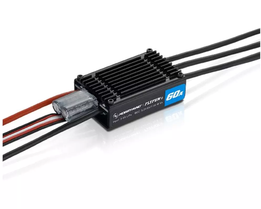 Hobbywing Regler FlyFun V5 60A 3-6S 5A BEC