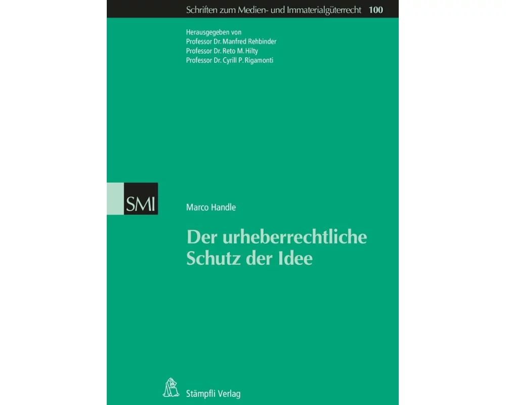 Der urheberrechtliche Schutz der Idee