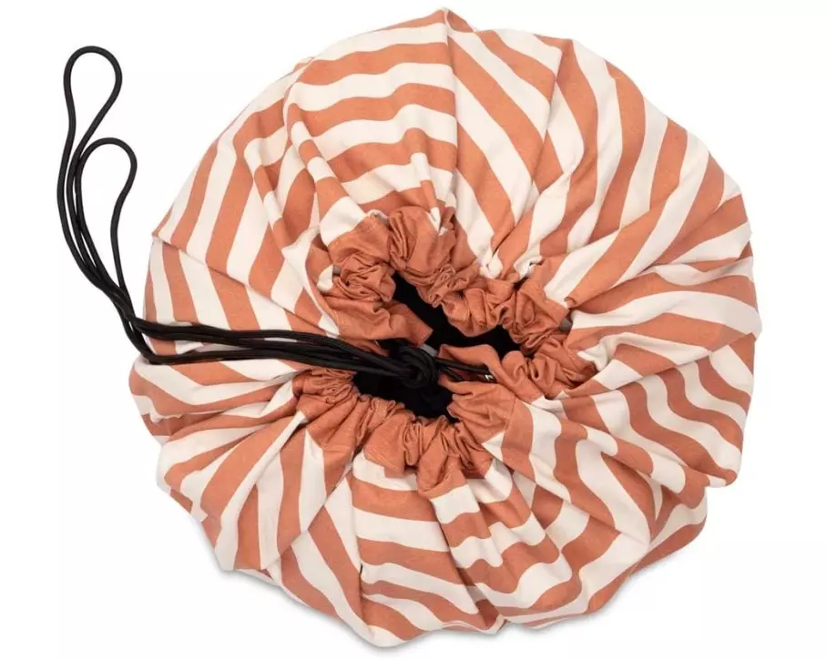 Play&Go Spielzeugtasche Stripes brown