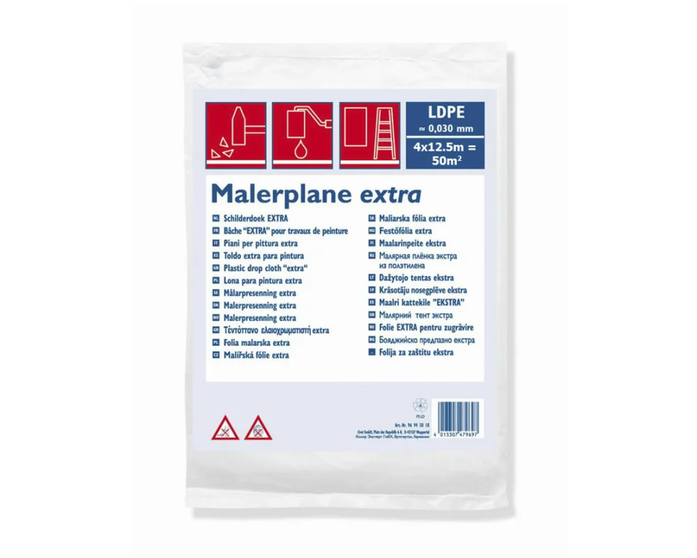 Color Expert Bauplane LDPE 4x12.5m