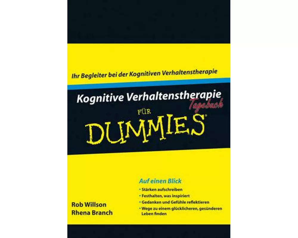 Kognitive Verhaltenstherapie Tagebuch für Dummies