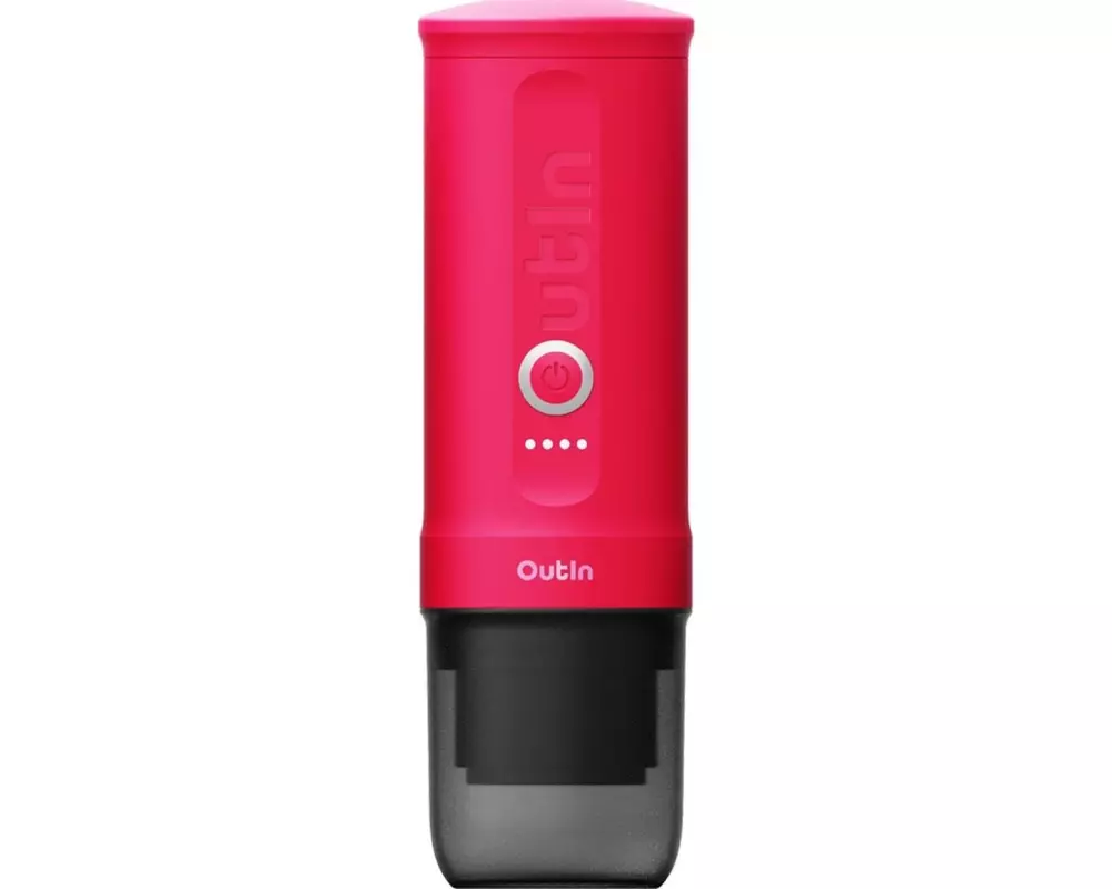 OUTIN Reisekaffeemaschine Nano Rot