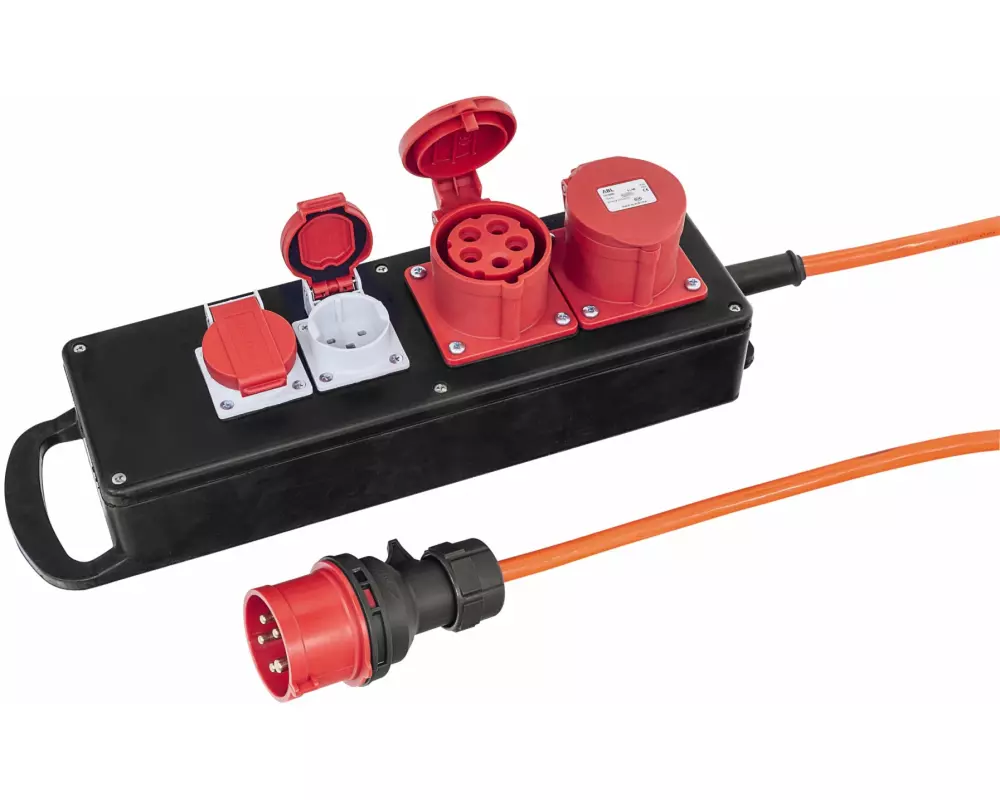 STEFFEN Industrie-Steckerleiste UNIbloc 2x T25, 2x CEE16