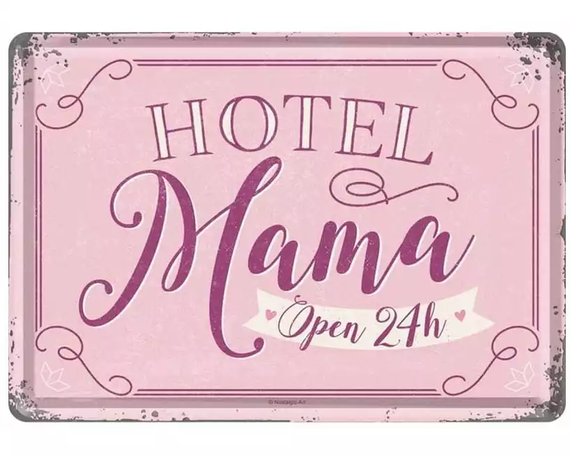 Nostalgic Art Postkarte Hotel Mama 14 x 10 cm