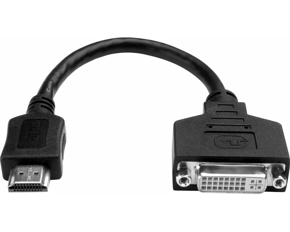 EATON TRIPPLITE HDMI to DVI Adapter Video Converter HDMI-M to DVI-D F 8-in. 20.32 cm