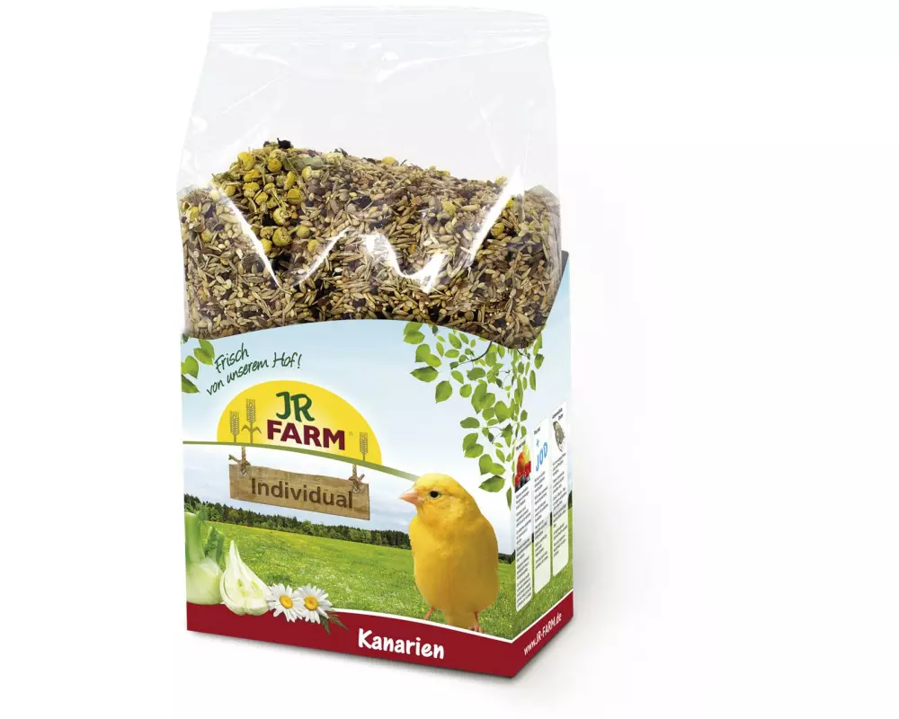 JR Farm Ziervogelfutter Individual Kanarien, 1 kg
