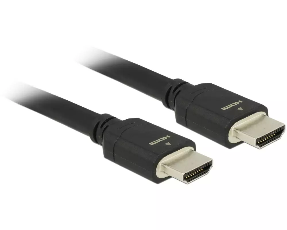 Delock Kabel 8K 60Hz HDMI - HDMI, 2 m, Schwarz
