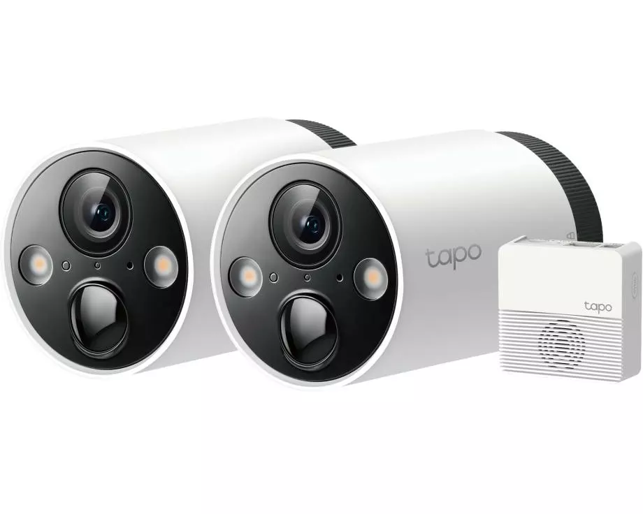 TP-Link Netzwerkkamera Tapo C420S2 Set 2×Tapo C420 + 1×Tapo H200