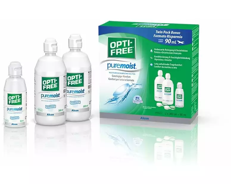 Opti-Free PureMoist 2 x 300 ml + 90 ml