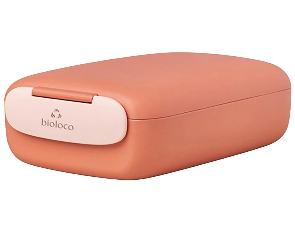 BioLoco Lunchbox rectangle Orange/Rosa