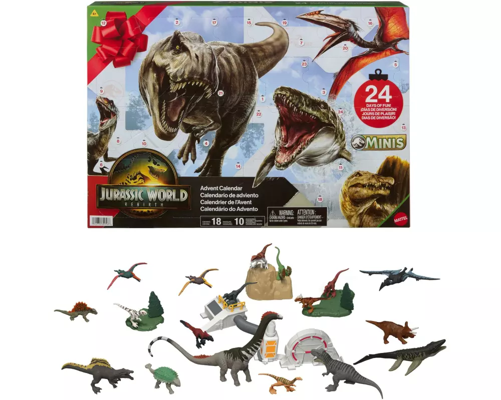 Mattel – 24 Dino-Überraschungen, 2025