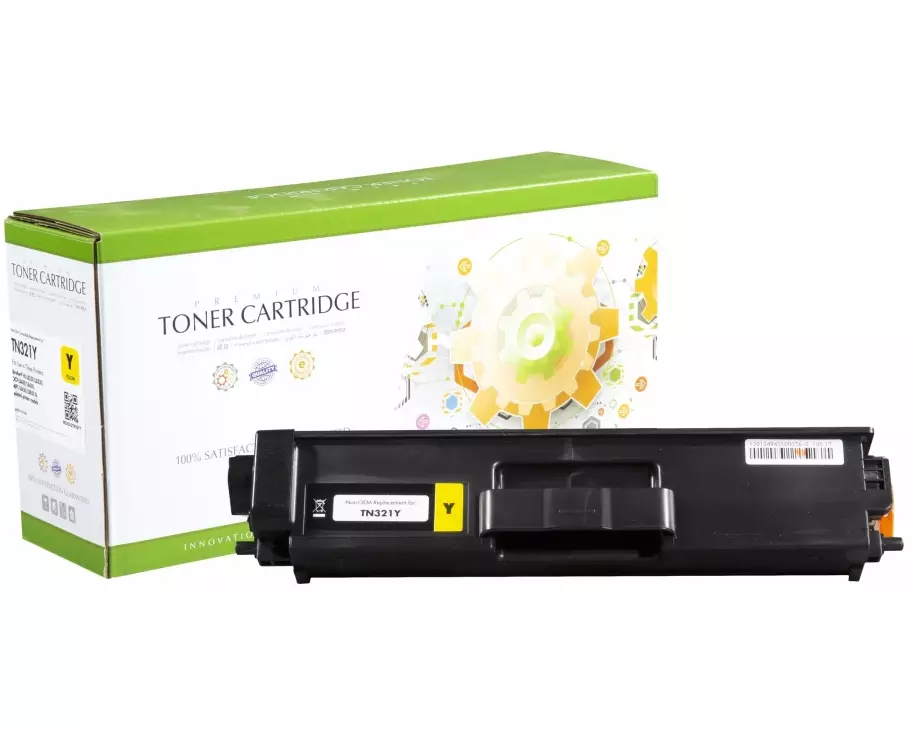 STATIC Toner cartridge compatible with Konica Minolta A33K230/TN-321Y yellow remanufactured 25.000 pages