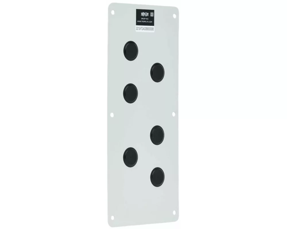 EATON TRIPPLITE SmartRack, Cable, Gland, Plate, for, NEMA-Rated, Enclosure, Cabinets, 6, Ports