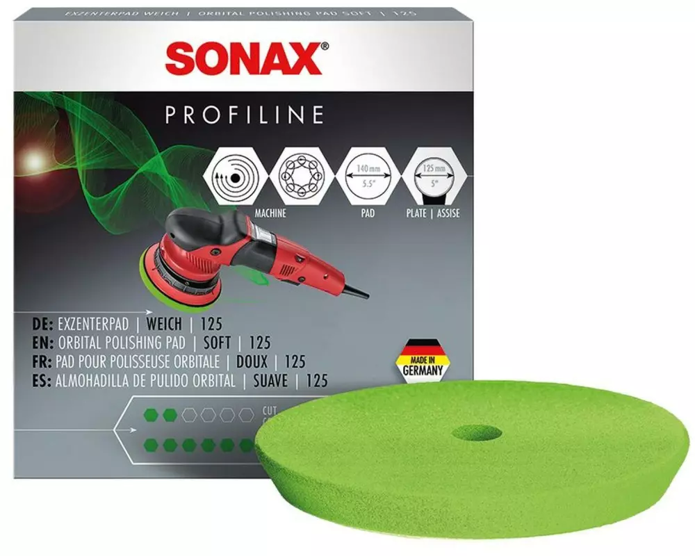 Sonax PROFILINE ExzenterPad weich Ø125
