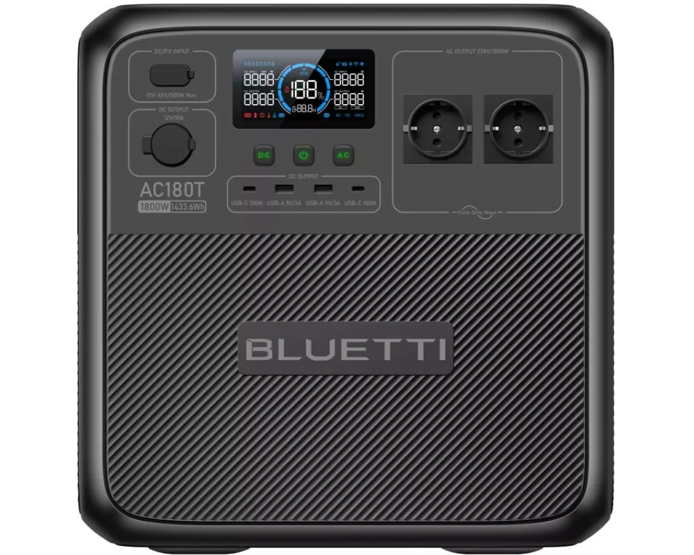 BLUETTI Power Station AC180T 1433 Wh