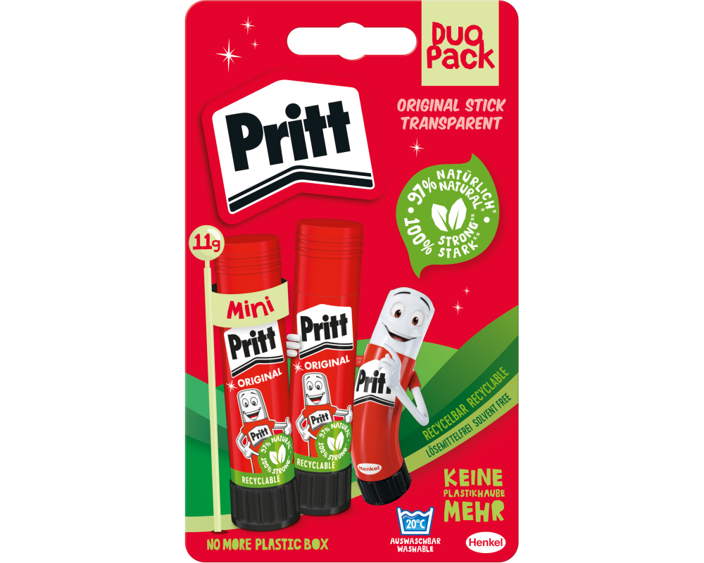 PRITT Klebestift 11g PK4DB 2 Stück