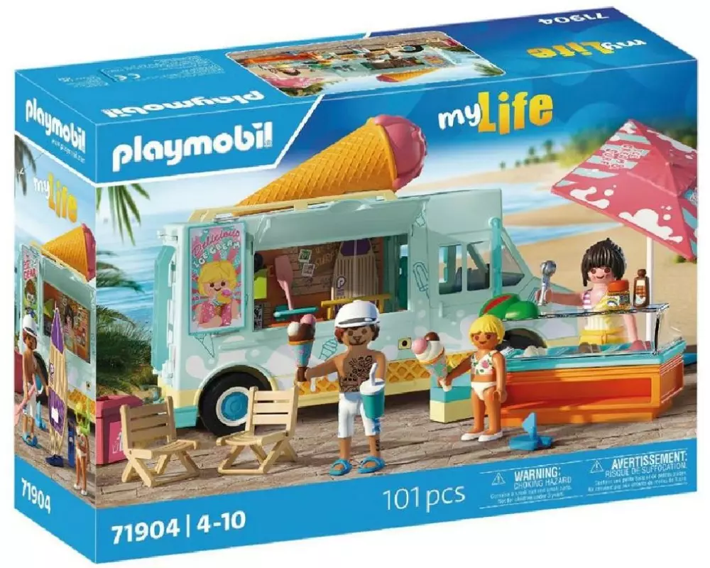 Playmobil My Life Ice Cream Truck mit Surfshop 71904