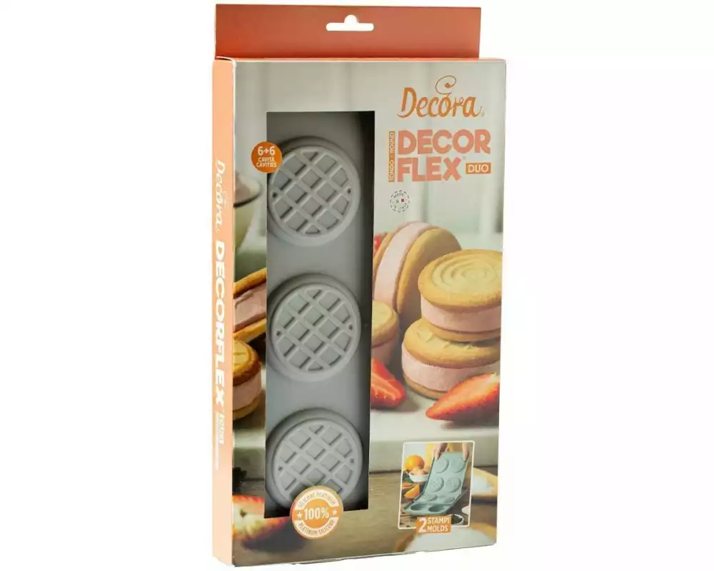 Decora Silikonform Rund, ø 6.7 x 2.3 cm