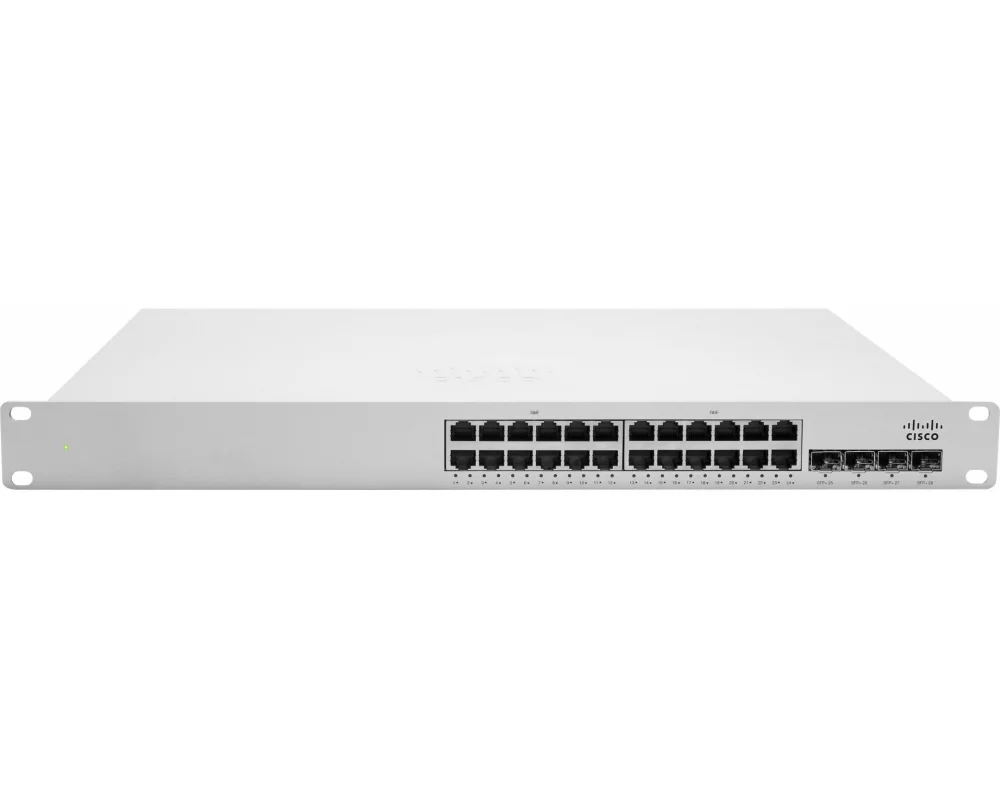 CISCO Meraki MS350-24X Switch, 24 Port GigE mGig UPoE L3 Stack Cloud Managed