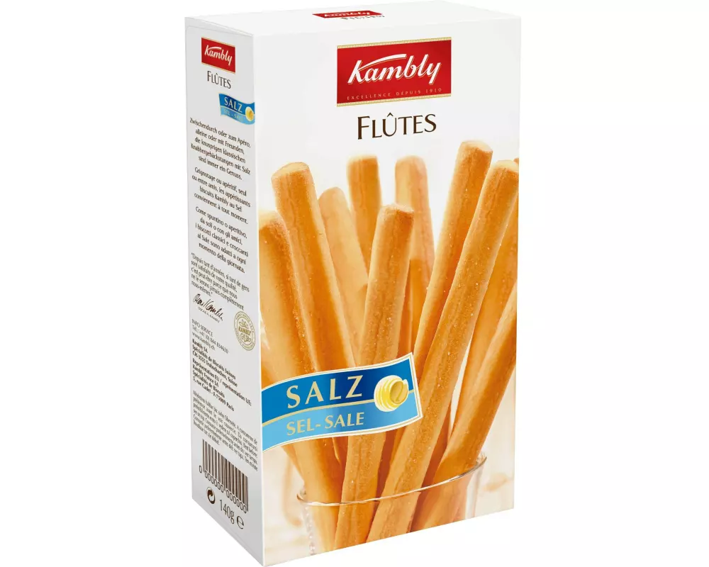 Kambly Apéro Flûtes Salz Salz 140 g