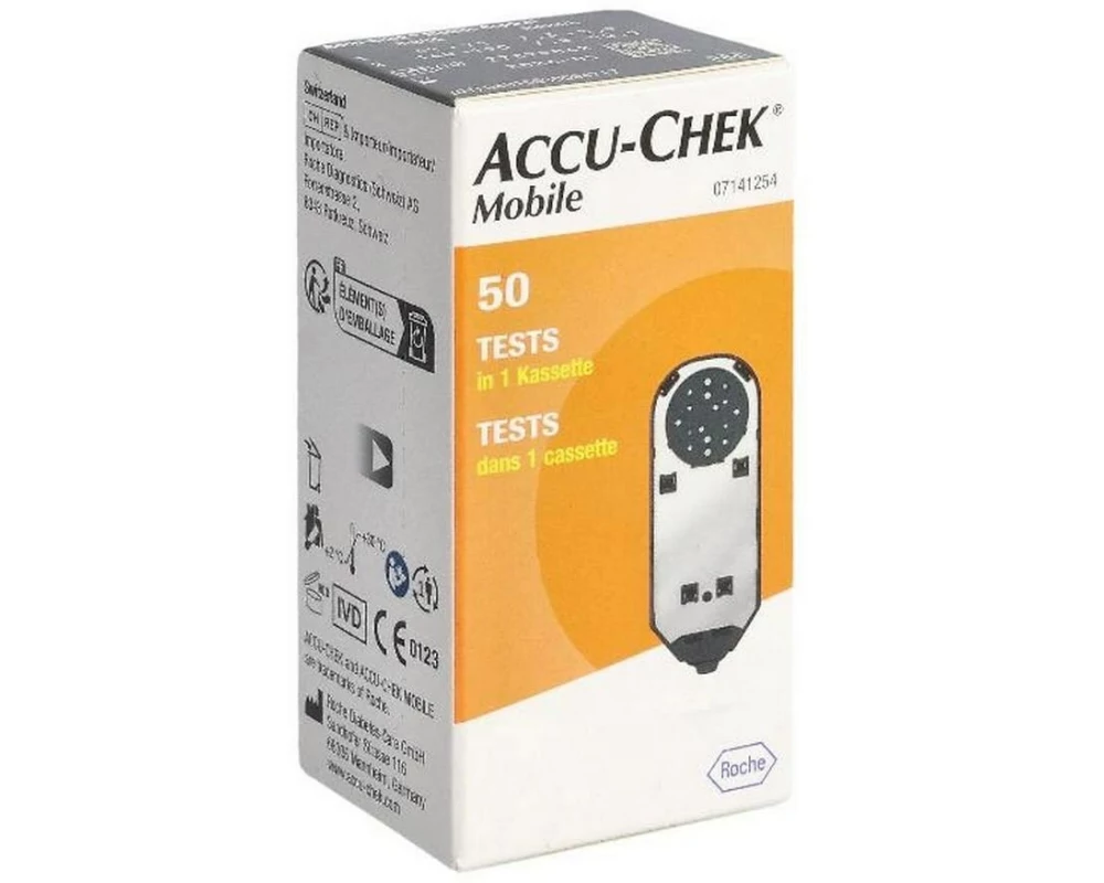Accu-Check Blutzuckermessgerät Mobile 50 Tests USB
