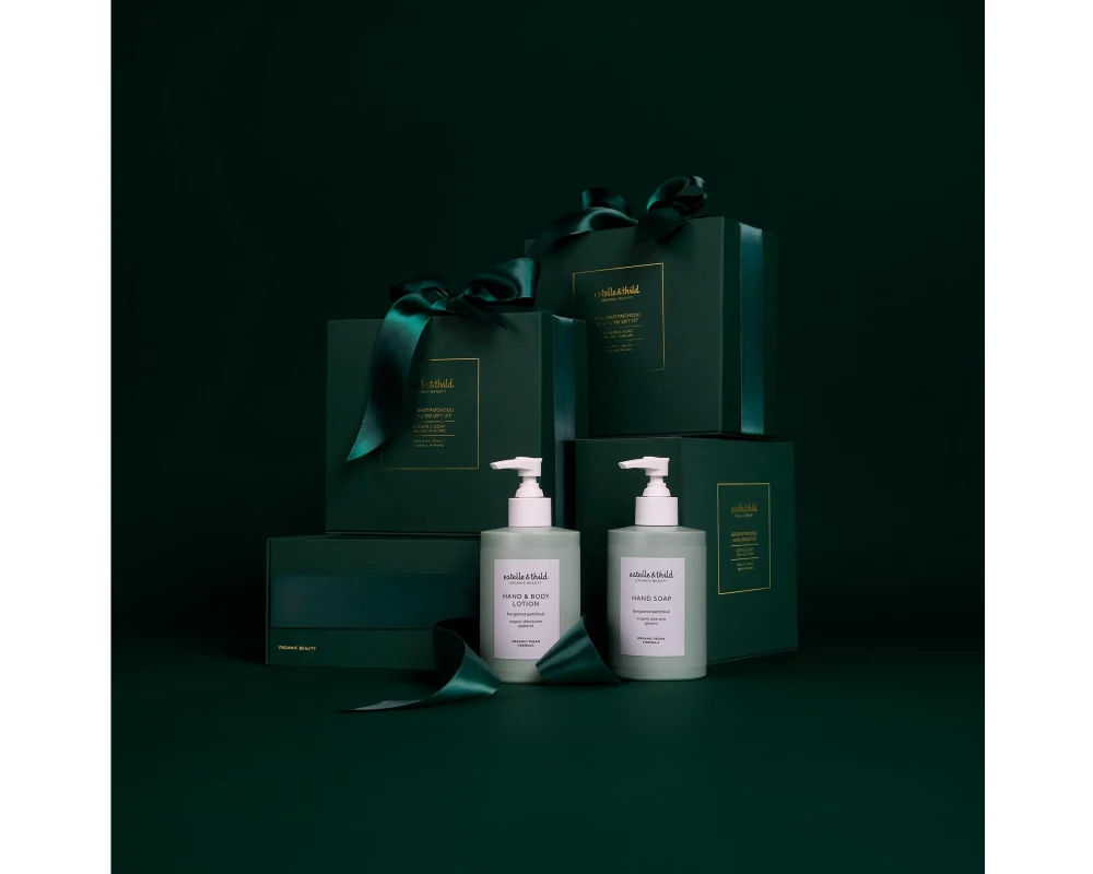 ESTELLE & THILD Bergamot & Patchouli Hand Care Gift Set