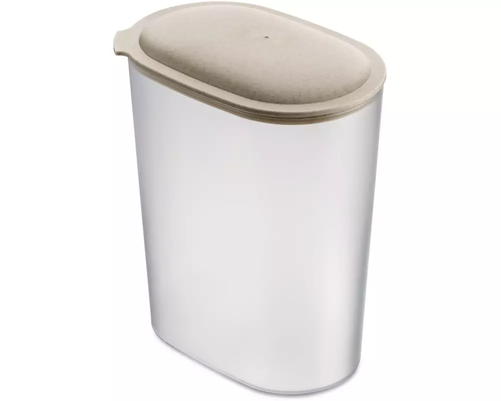 Koziol Vorratsdose Connect L 2.5 l, Sand/Gelb