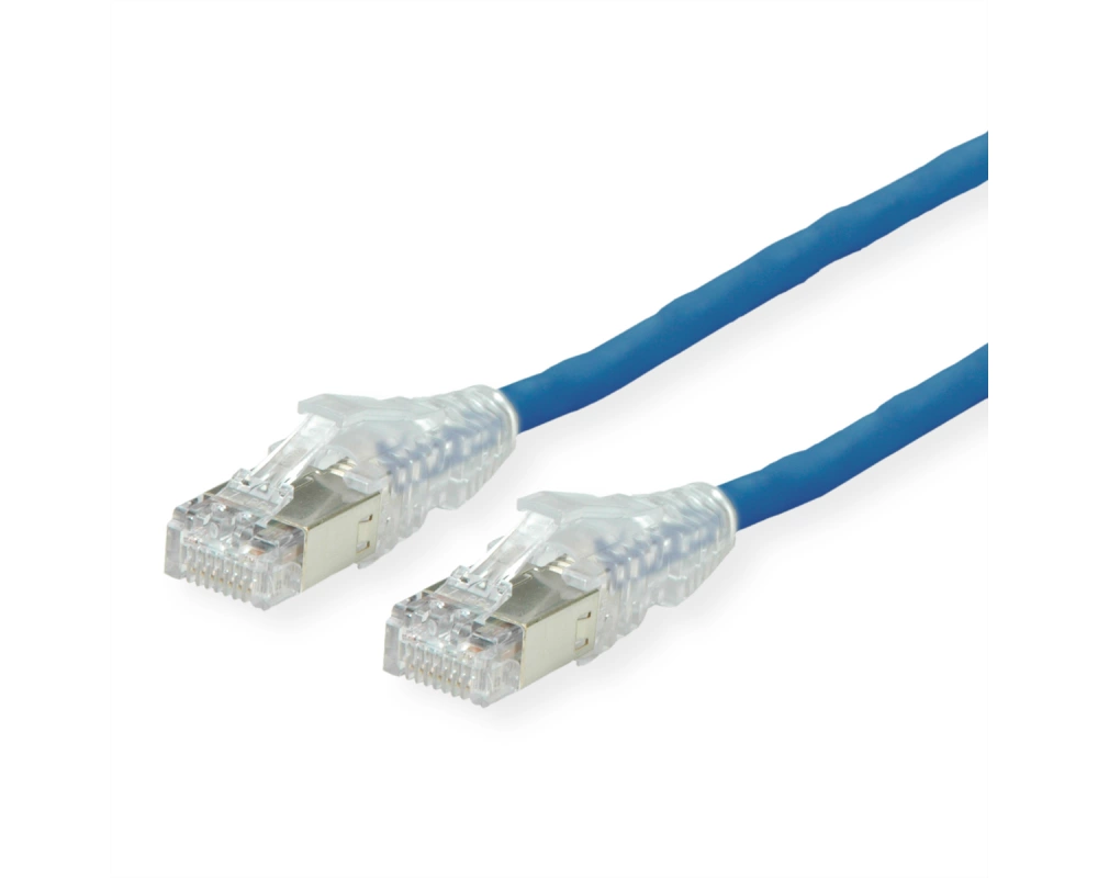 DÄTWYLER Patchkabel Cat.6A (Class EA) S/FTP, CU 7702 flex LSOH, AMP v2, blau, 5 m