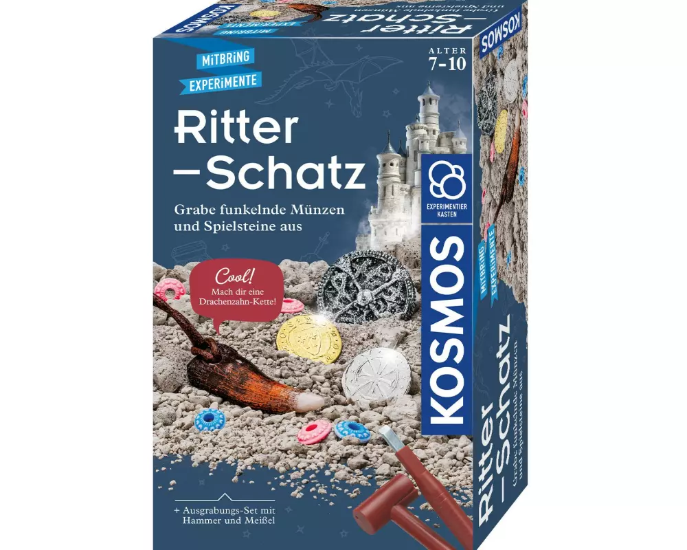 Kosmos Experimentierkasten Ritter-Schatz