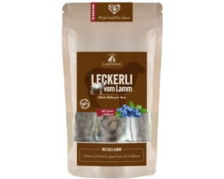Lakefields Trockenfleisch Weidelamm 150 g