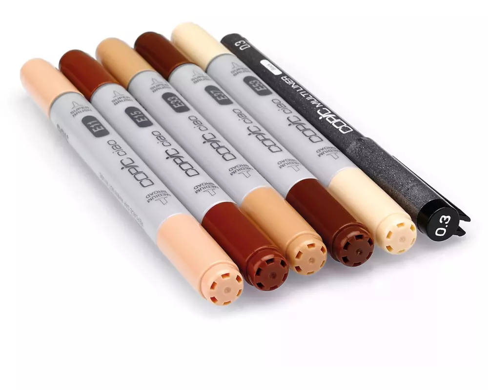 Copic Grafikmarker Ciao 5+1 Set Portrait colours 2