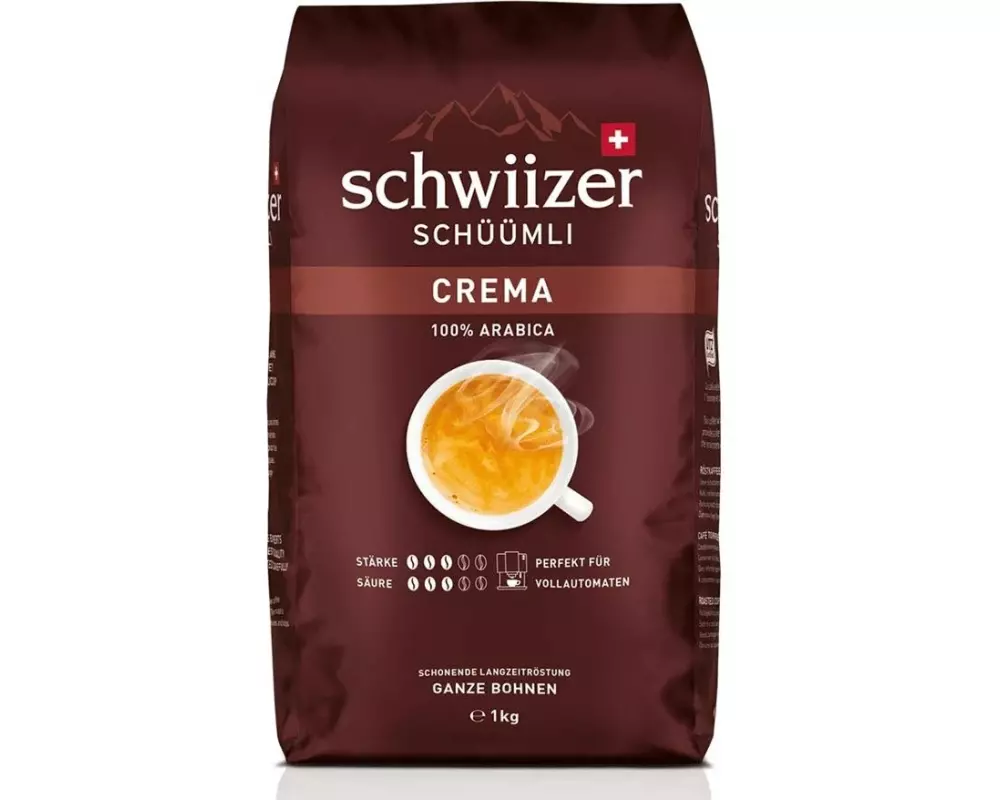 Schwiizer Kaffeebohnen Crema 1 kg