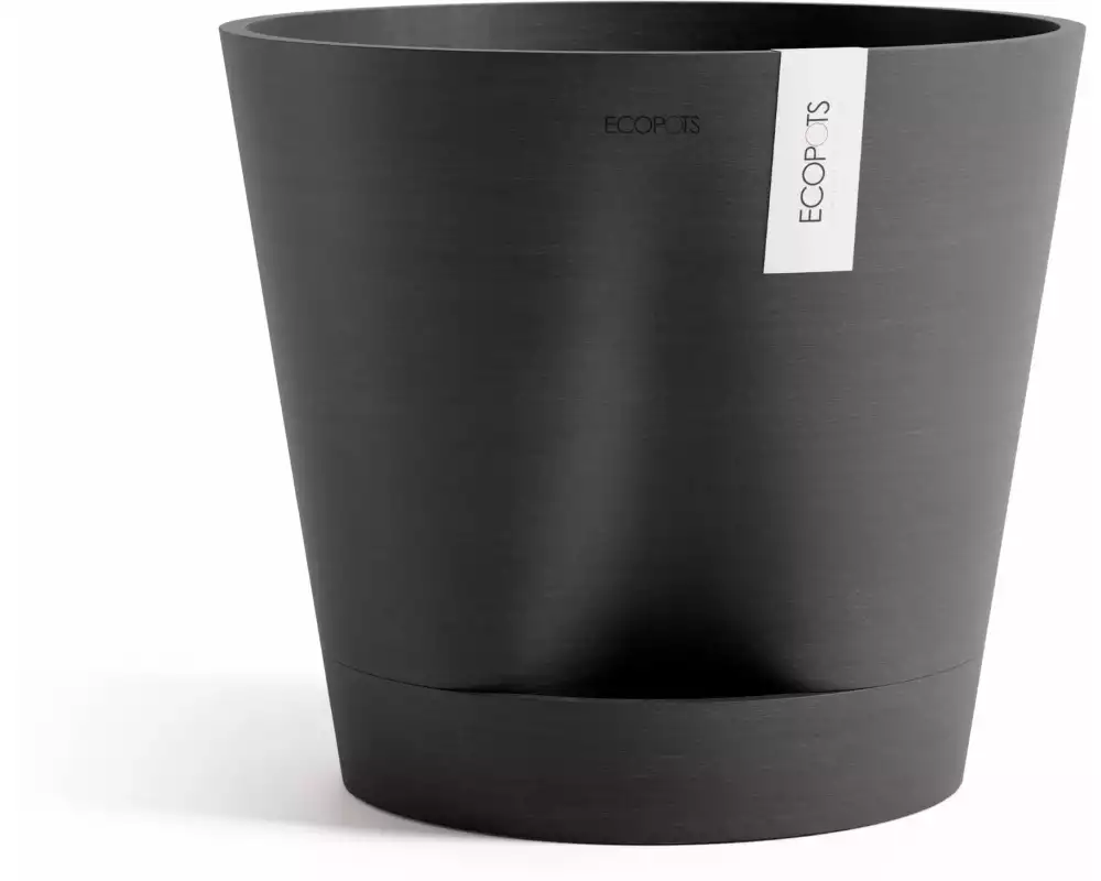 Ecopots Blumentopf Venice 2 Ø 40 cm Dunkelgrau
