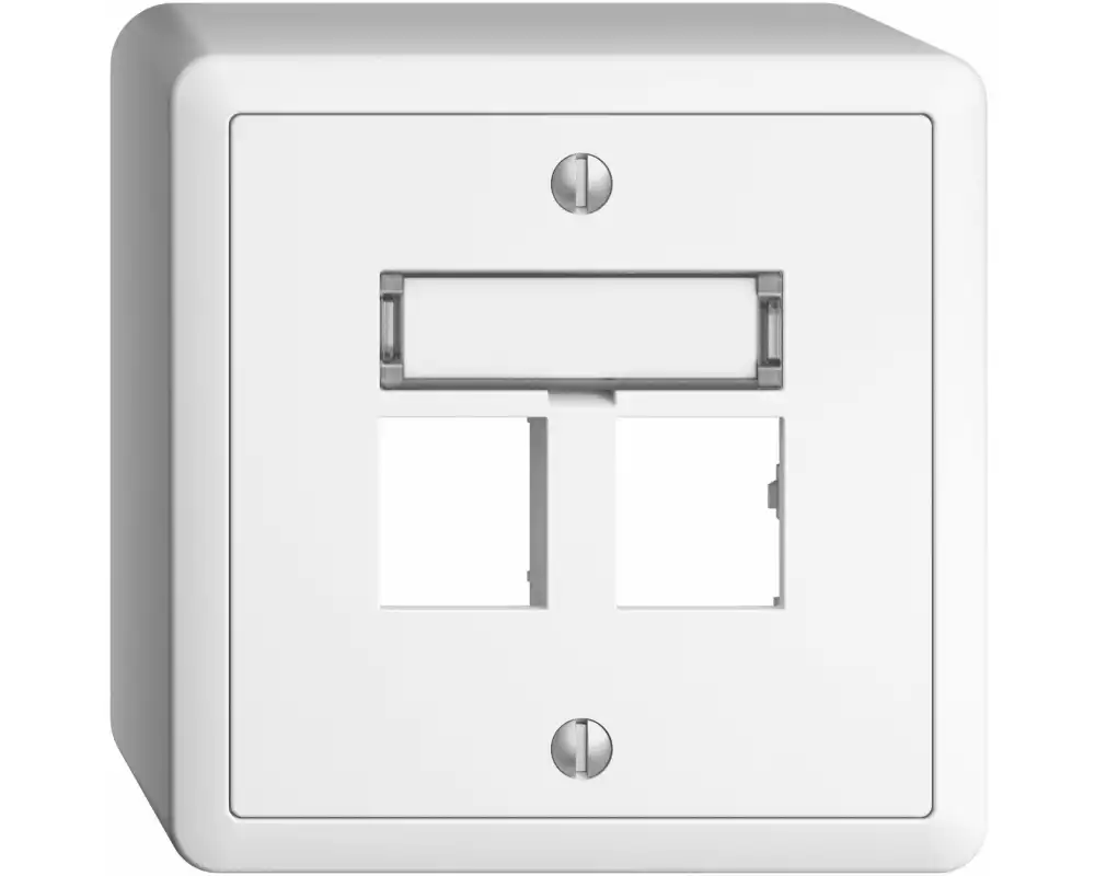 Feller EDIZIOdue Montageset AP R&M freenet 2-fach leer