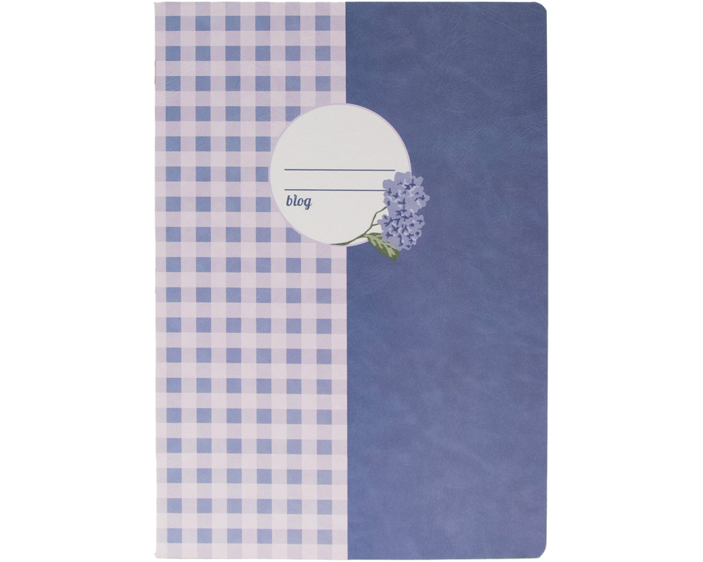 ANCOR Notizheft A4 130287 Provence Vichy, liniert 48 Bl.