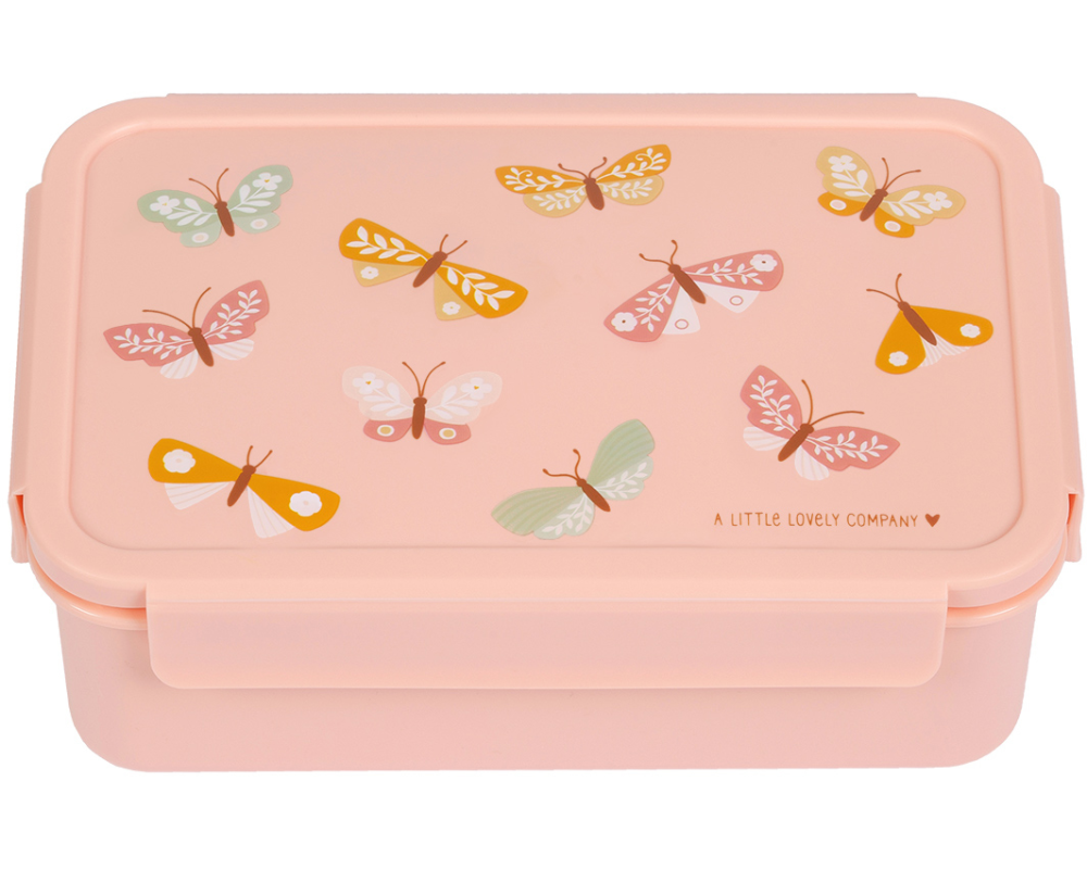ALLC Lunch Box 22x7x14.5cm BBBUPI67 Schmetterling