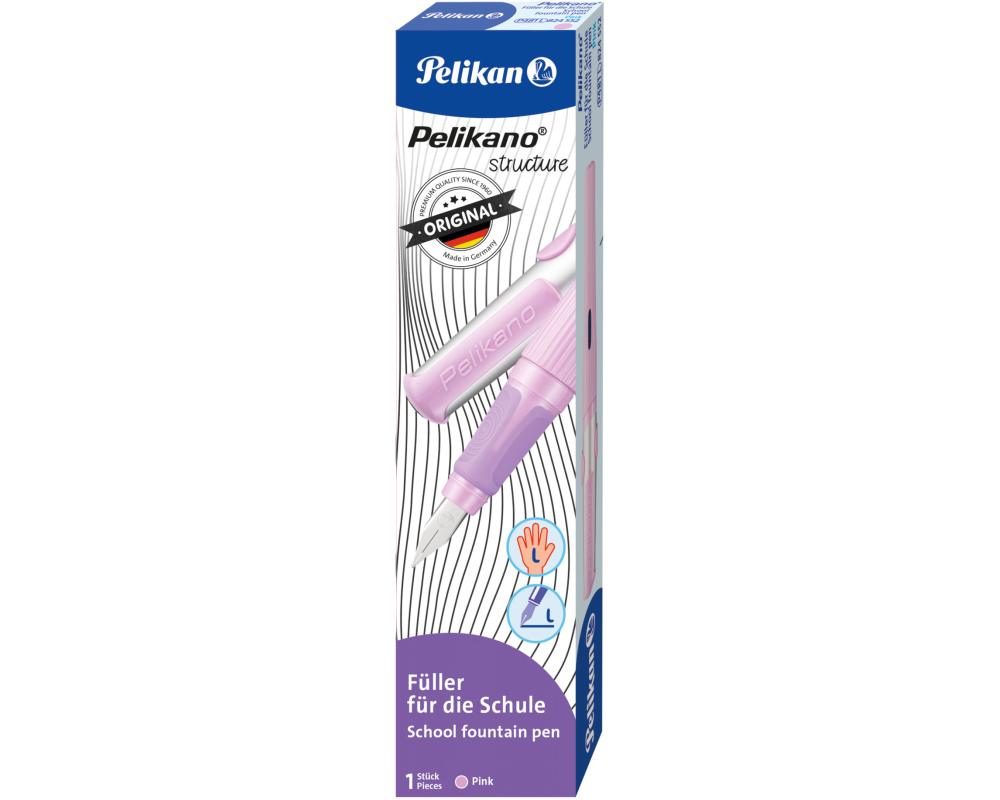PELIKAN Füllhalter Structure L 824552 pink, Linkshänder