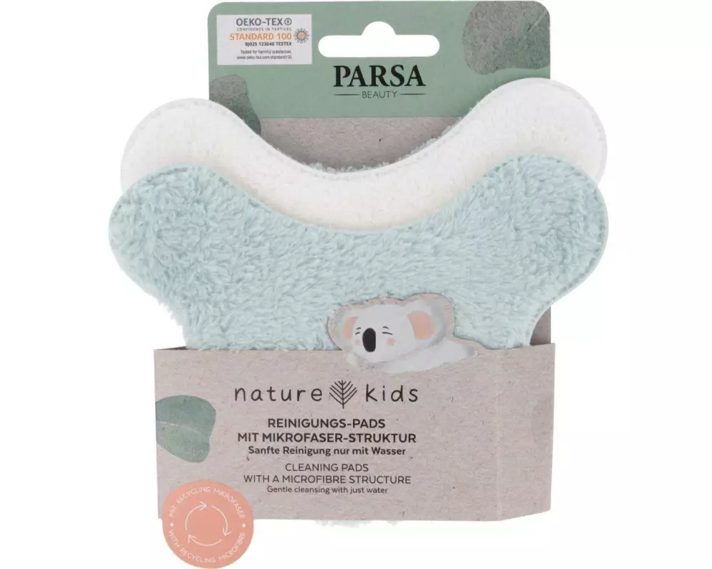 Parsa Beauty Nature Kids Mikrofaser Pads Koala 2 Stück