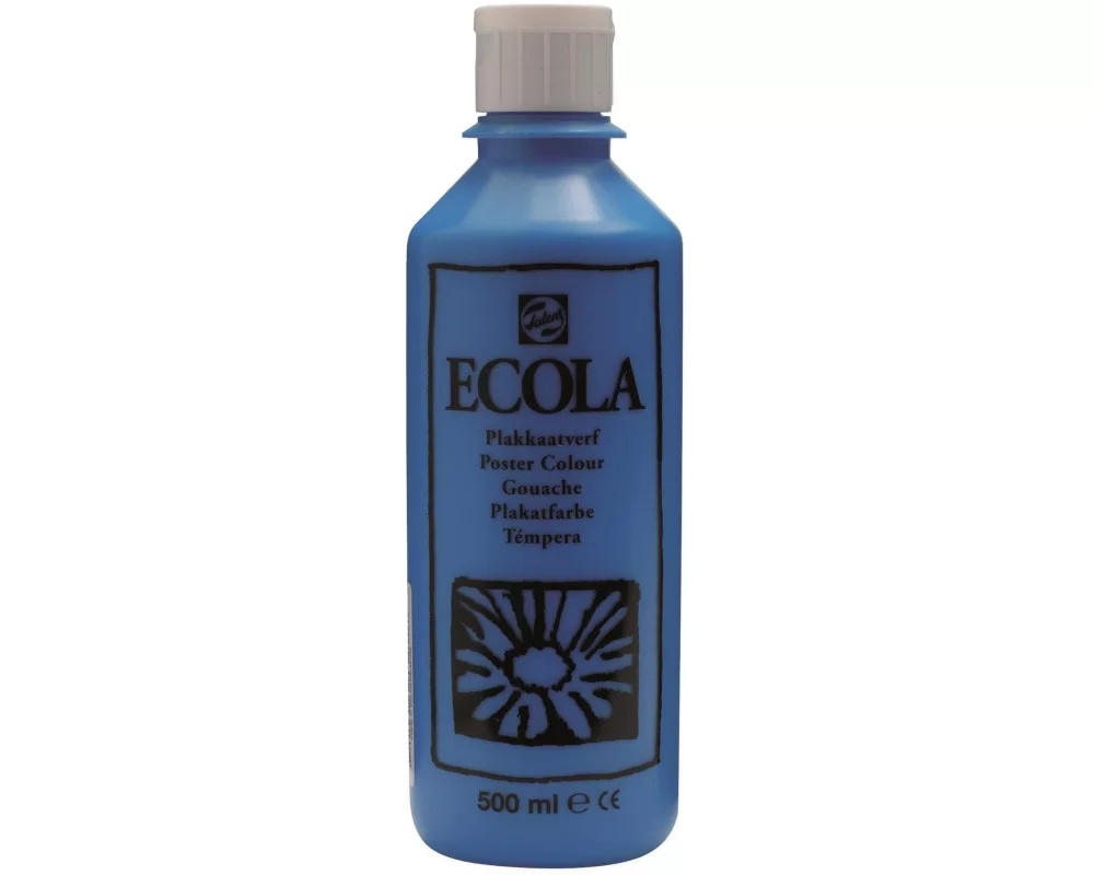 Talens Plakatfarbe Ecola 500 ml, hellblau