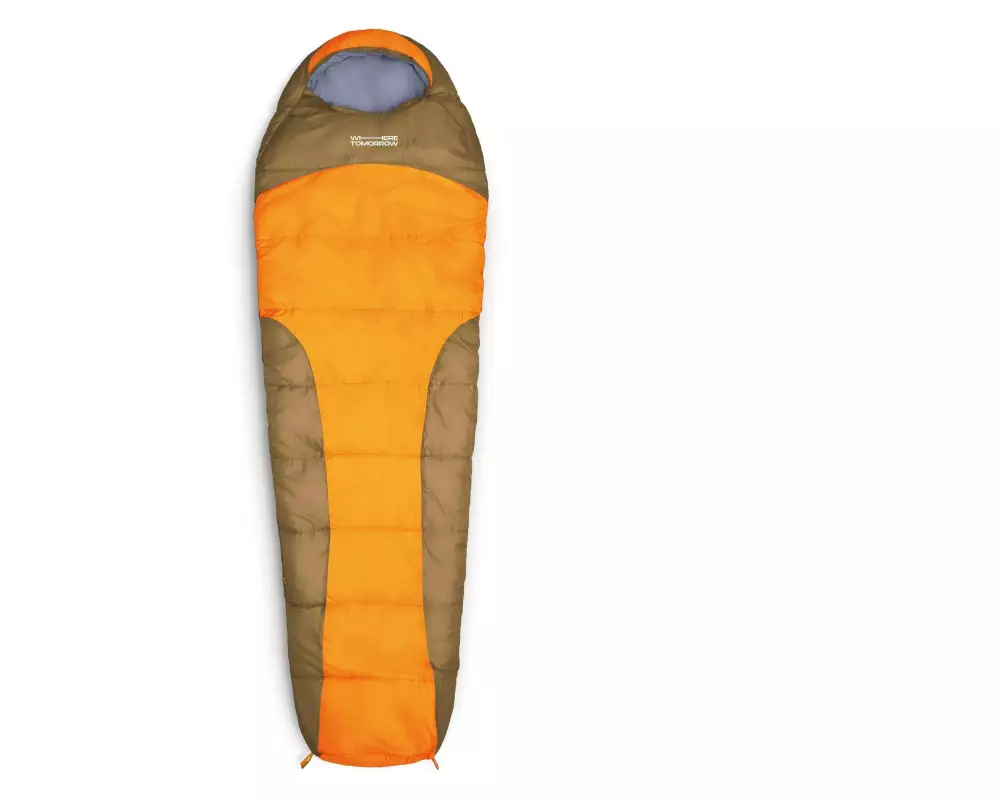 Where tomorrow Mumienschlafsack Polyester, Orange