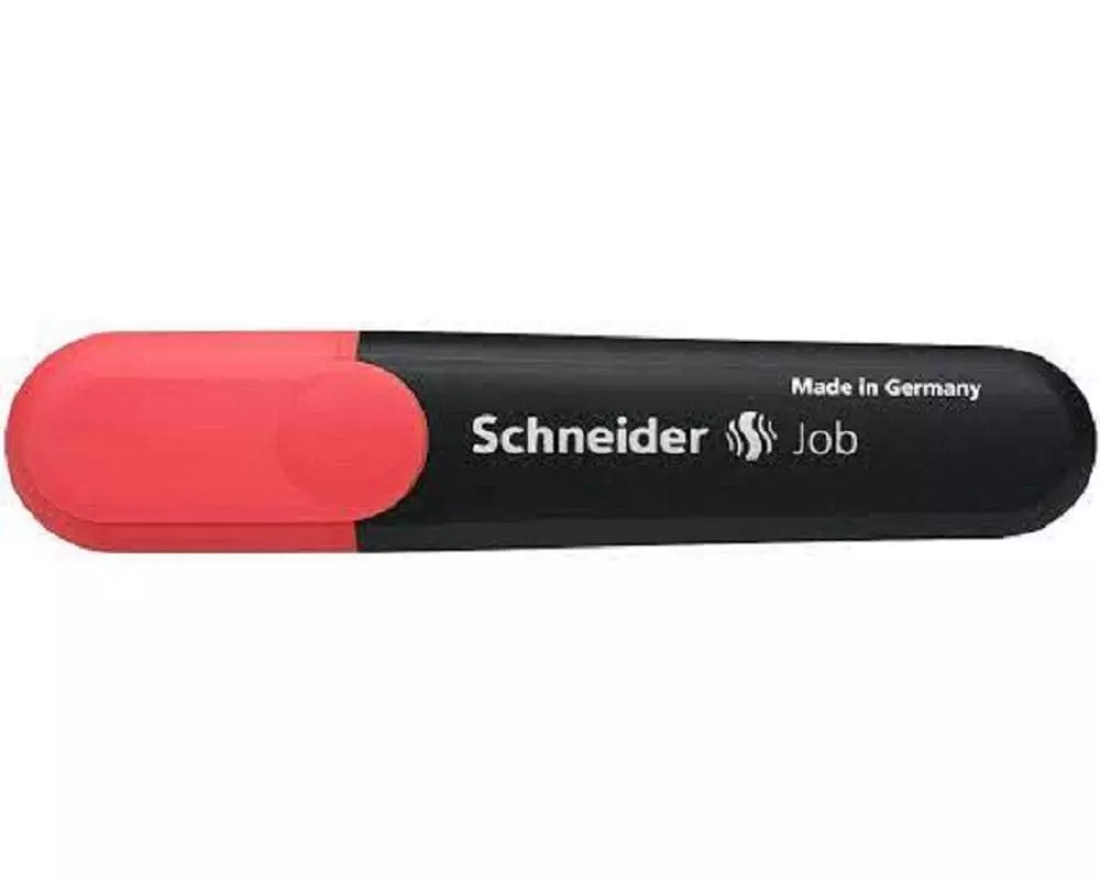 Schneider Textmarker Job Rot