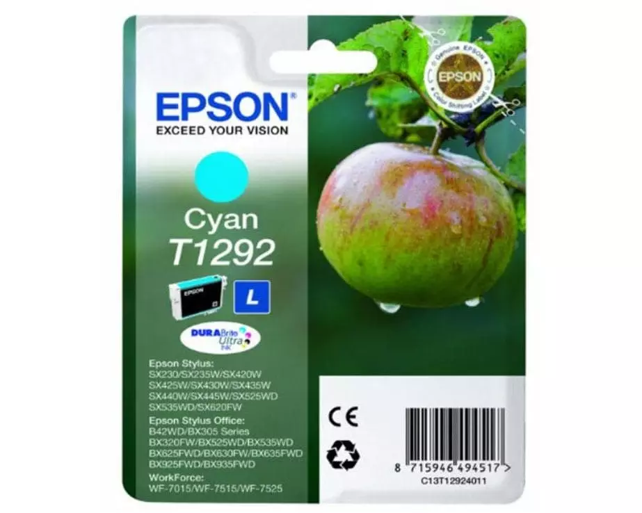 Epson Tinte T12924012 Cyan
