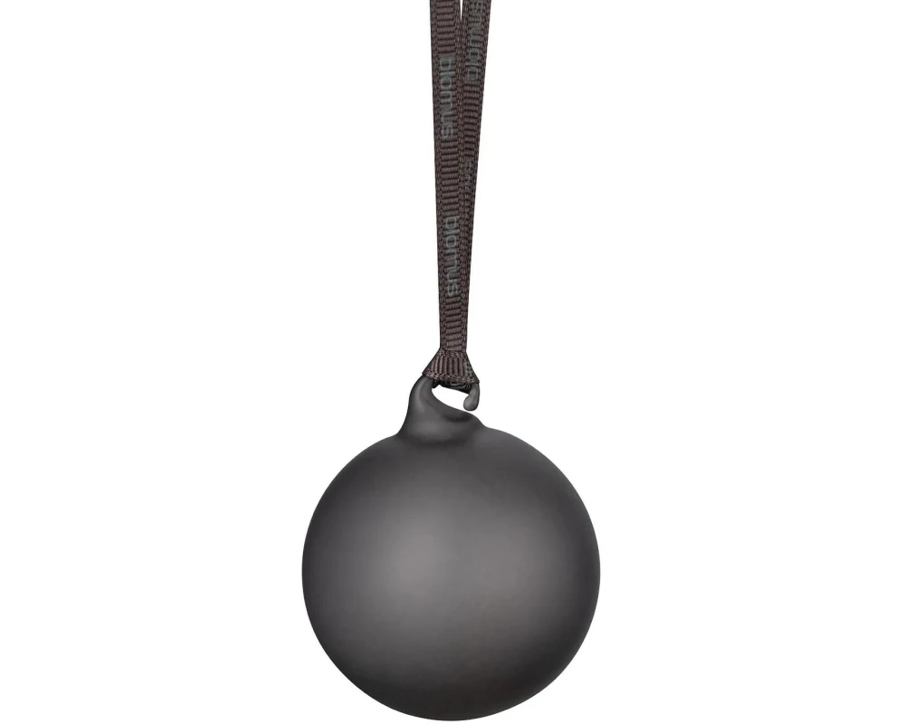 Blomus Weihnachtsschmuck Glaskugeln Smoke Gray
