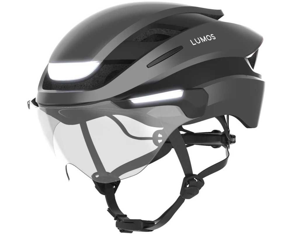 LUMOS Helm Ultra E-Bike Grau, M-L