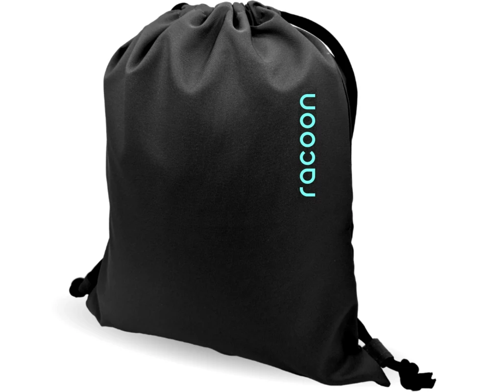Racoon Turnsack Sportbag CL Schwarz/Mint, 40 x 48 cm
