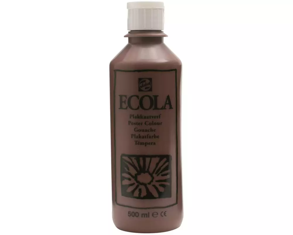 Talens Plakatfarbe Ecola 500 ml, braun
