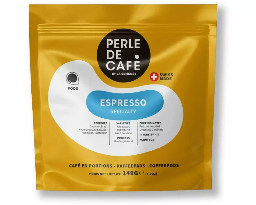 PERLE DE CAFÉ Kaffeepads Espresso 20 Stück
