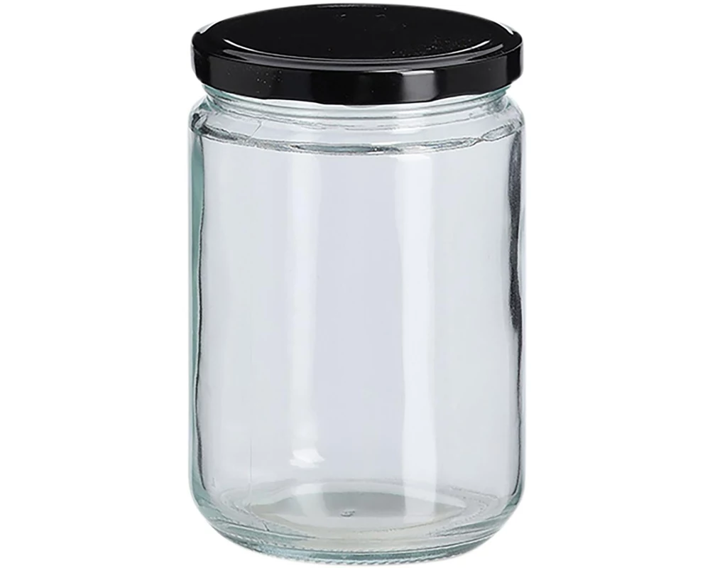 Zeller Present Einmachglas Ø 8,8 x 13.2 cm, 550 ml