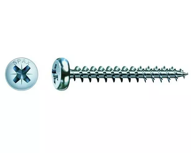 Spax Spanplattenschrauben 6 x 40 mm, 500 Stück